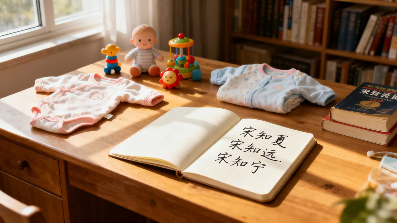 宝宝起名宋知什么，宋知什么名字好听有寓意？