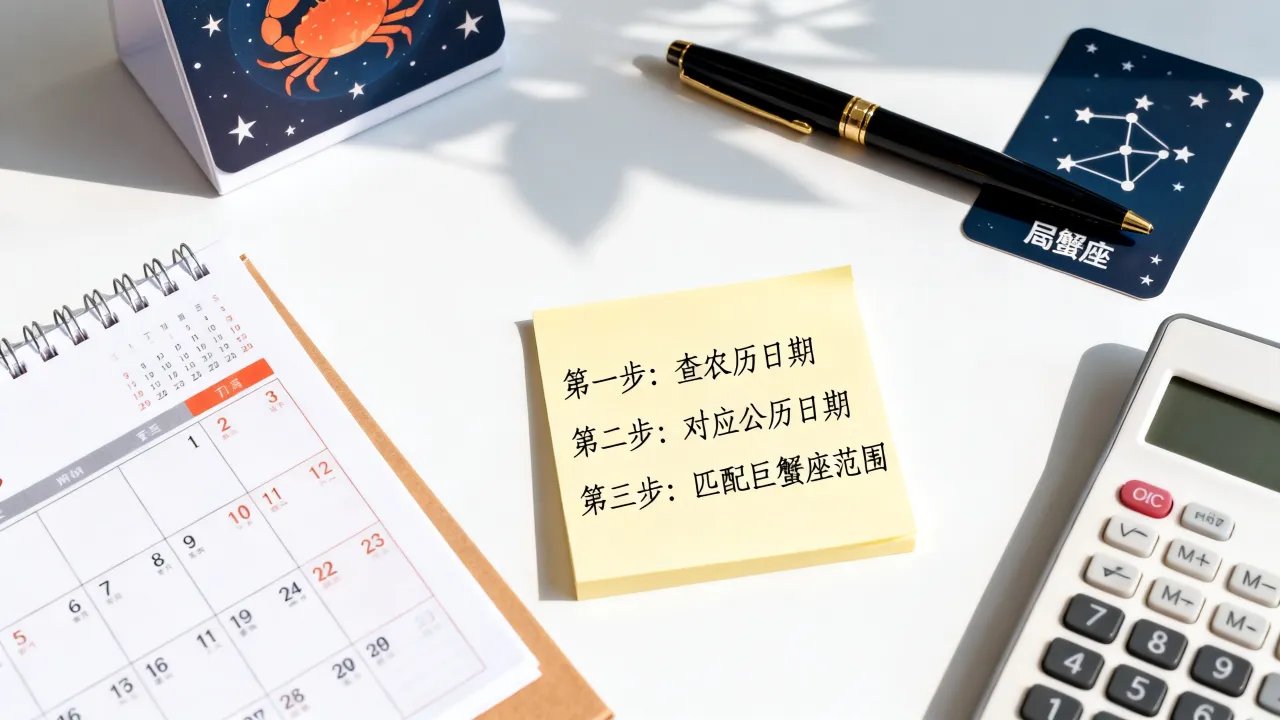 巨蟹座阴历生日怎么算?农历生日换算方法 巨蟹座阴历生日怎么算?农历生日换算方法