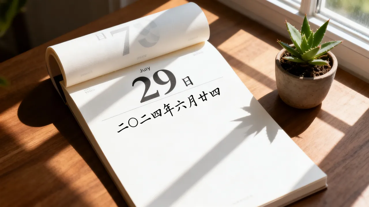 7月29日是什么日子？7月29日阴历是几月几号？