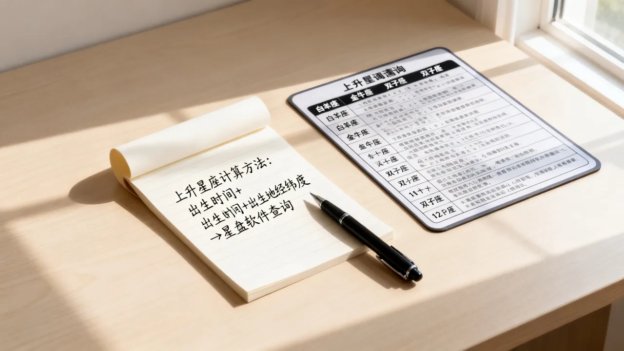 上升星座怎么算才准确，十二星座上升星座查询表