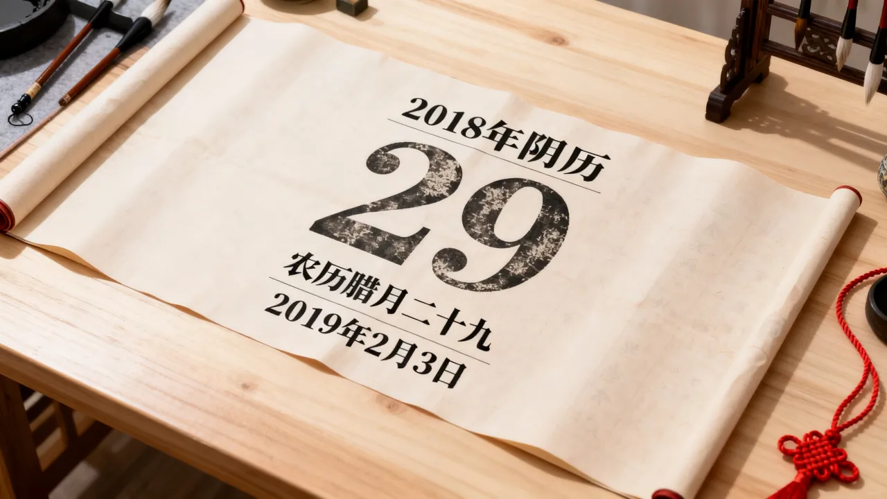 2018阴历29是几号,农历腊月二十九是阳历几月几号 2018阴历29是几号,农历腊月二十九是阳历几月几号