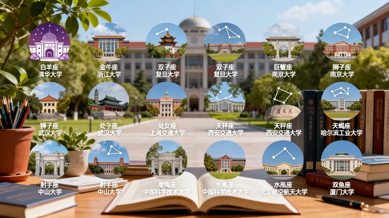 十二星座专属大学有哪些?你的星座适合哪所大学? 十二星座专属大学有哪些?你的星座适合哪所大学?