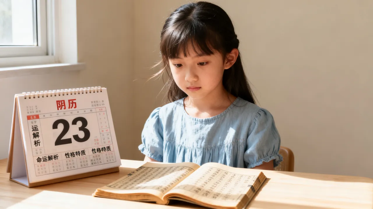 女孩阴历23出生是什么命，农历二十三出生的女孩命运好不好？