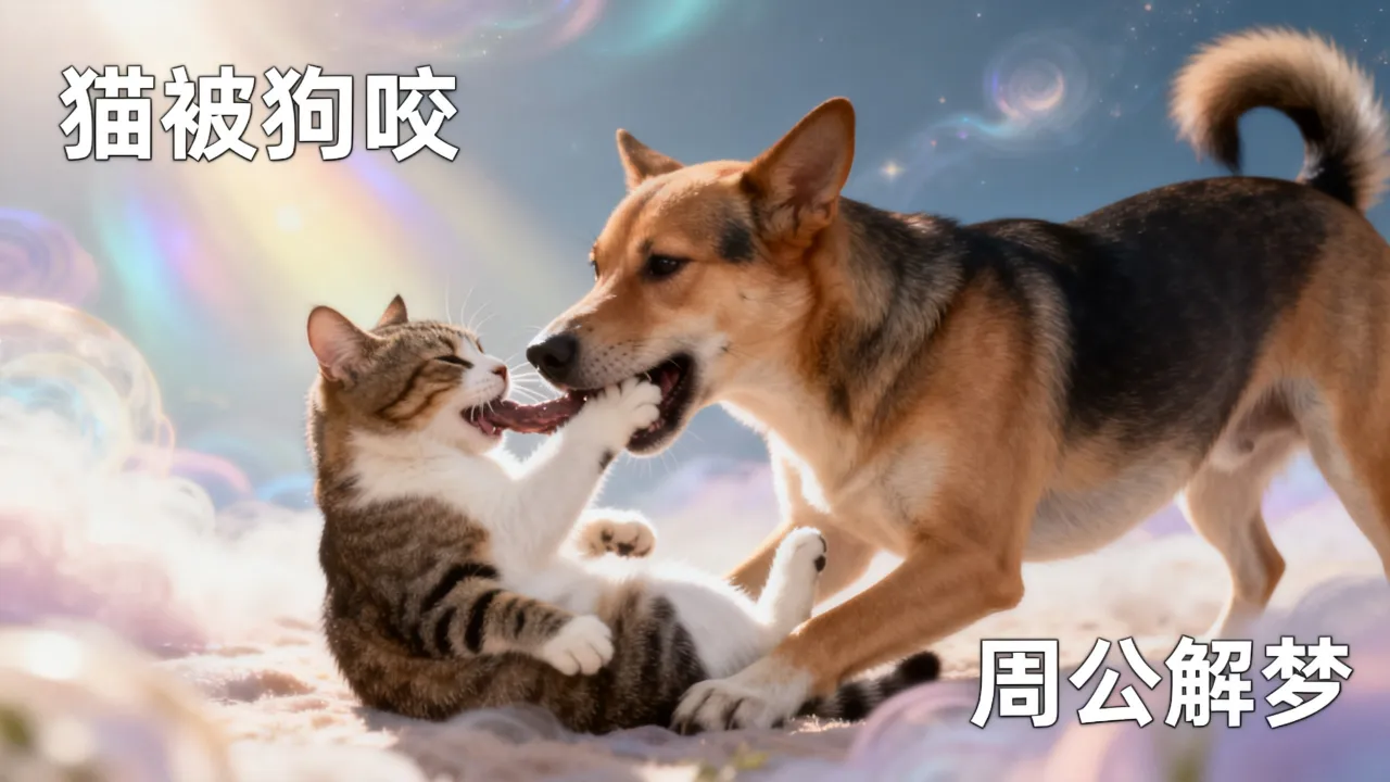 梦见猫被狗咬是什么征兆,周公解梦有何寓意? 梦见猫被狗咬是什么征兆,周公解梦有何寓意?