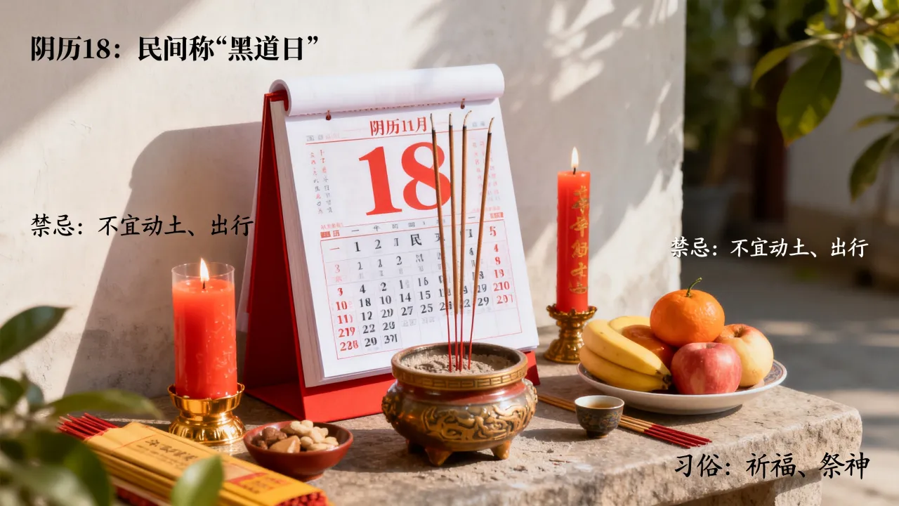 阴历18是什么日子?有哪些禁忌和传统习俗? 阴历18是什么日子?有哪些禁忌和传统习俗?