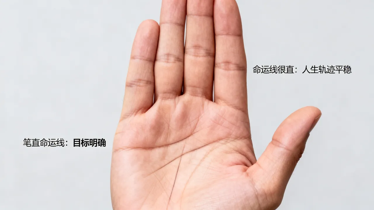 命运线很直是什么意思?命运线很直的人命运好不好? 命运线很直是什么意思?命运线很直的人命运好不好?