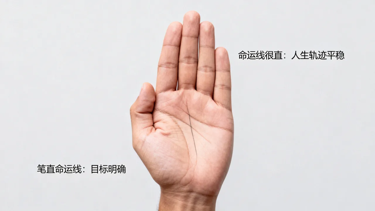 命运线很直是什么意思?命运线很直的人命运好不好? 命运线很直是什么意思?命运线很直的人命运好不好?