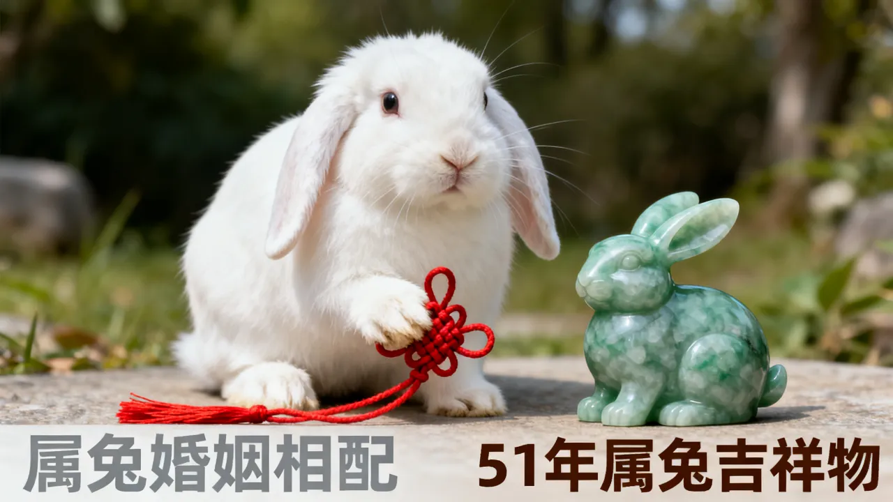 属兔婚姻是否相配，51年属兔的今年吉祥物是什么