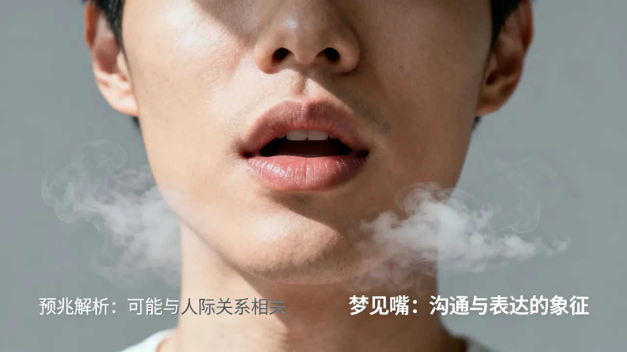 梦见嘴是什么意思，做梦梦到嘴预兆好坏，周公解梦大全