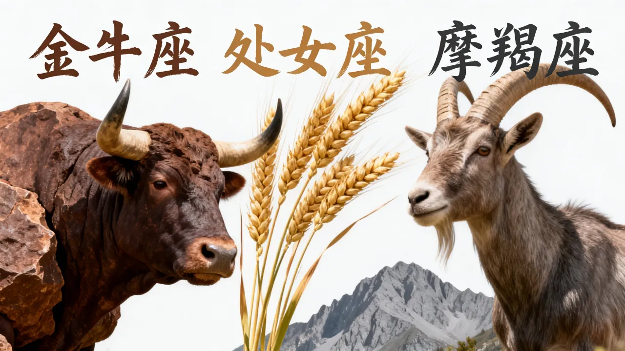 十二星座土象星座之歌,土象星座有哪些性格特点? 十二星座土象星座之歌,土象星座有哪些性格特点?