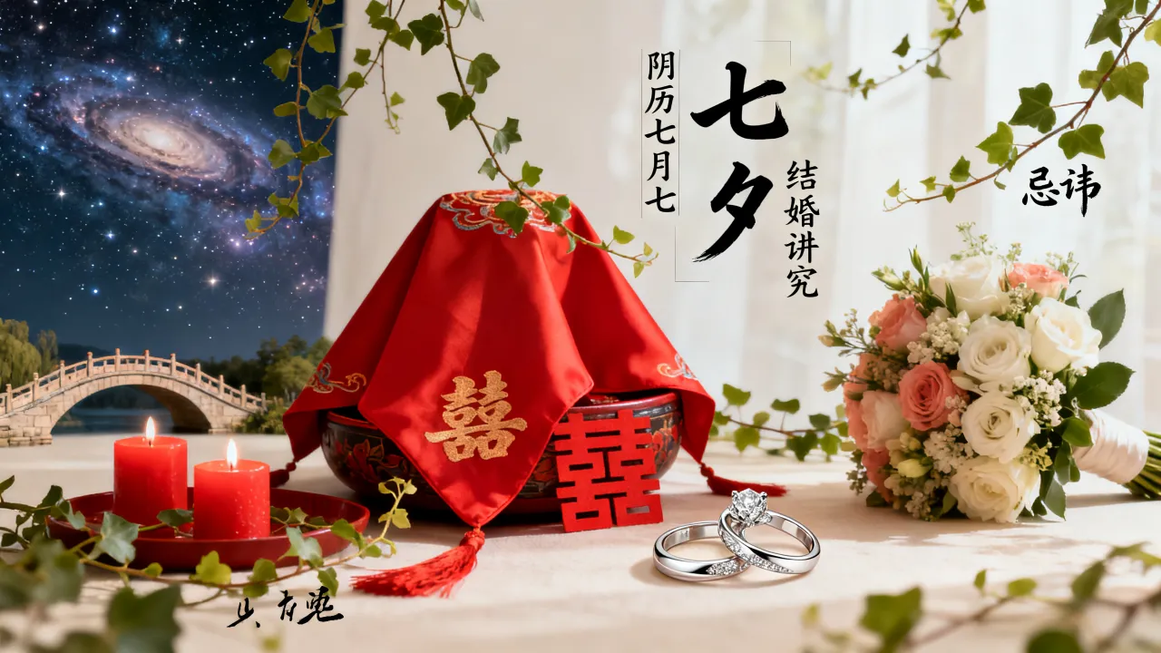 阴历七月七结婚吉利吗,七夕结婚有什么讲究和忌讳? 阴历七月七结婚吉利吗,七夕结婚有什么讲究和忌讳?