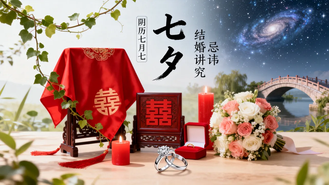 阴历七月七结婚吉利吗,七夕结婚有什么讲究和忌讳? 阴历七月七结婚吉利吗,七夕结婚有什么讲究和忌讳?