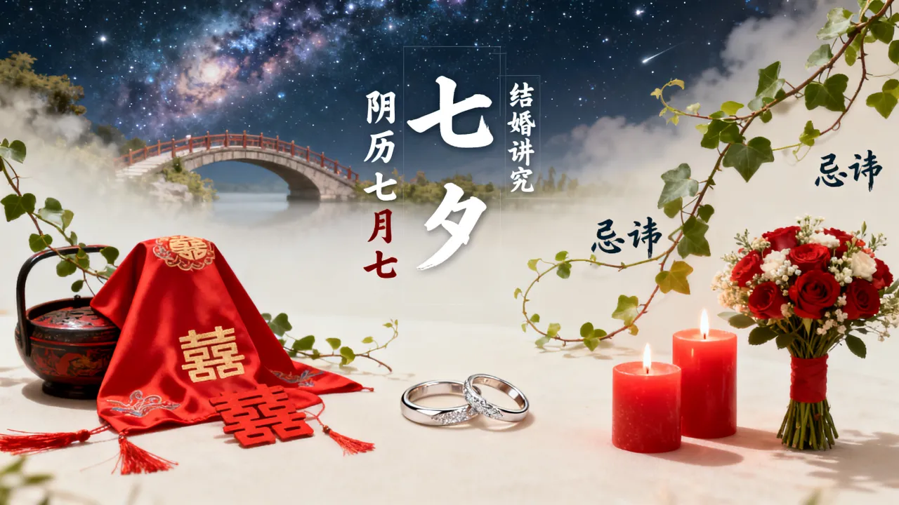 阴历七月七结婚吉利吗,七夕结婚有什么讲究和忌讳? 阴历七月七结婚吉利吗,七夕结婚有什么讲究和忌讳?