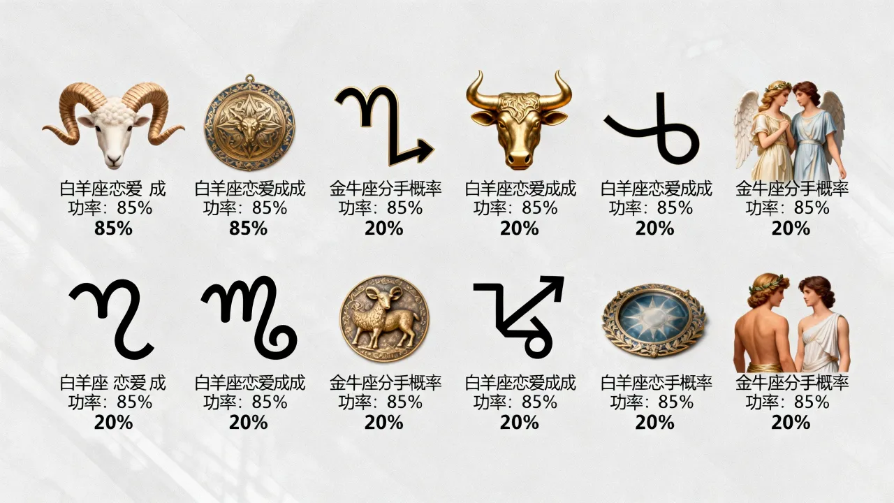 十二星座谁恋爱成功率最高,十二星座分手概率大吗? 十二星座谁恋爱成功率最高,十二星座分手概率大吗?