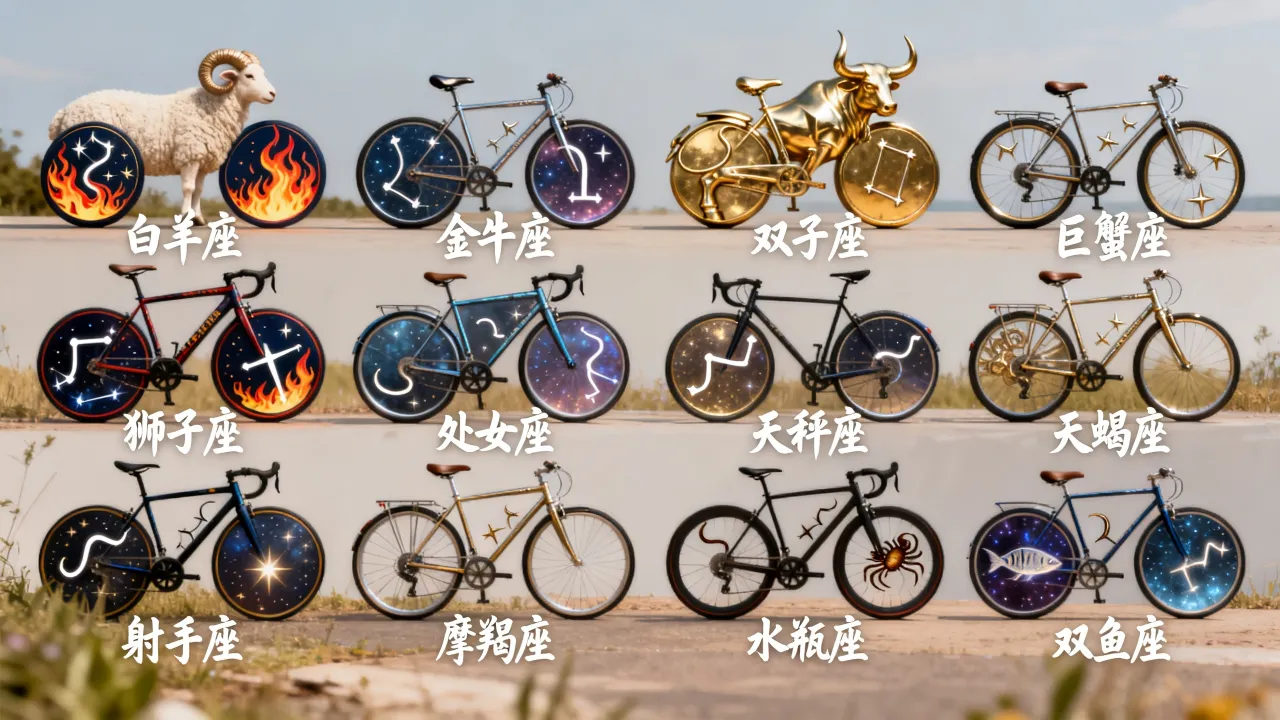 十二星座自行车有哪些, 十二星座自行车怎么选购 十二星座自行车有哪些, 十二星座自行车怎么选购