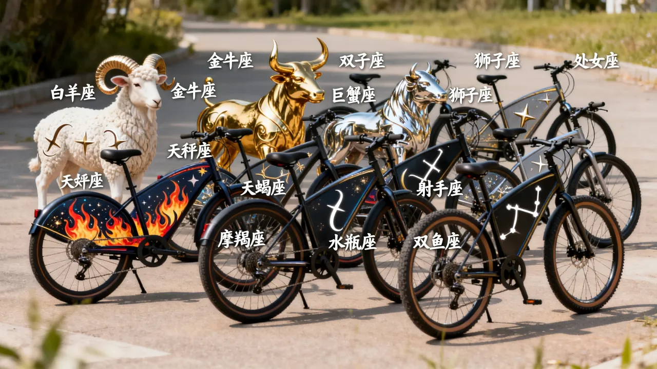 十二星座自行车有哪些, 十二星座自行车怎么选购 十二星座自行车有哪些, 十二星座自行车怎么选购