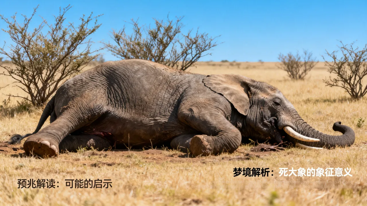 梦到了死大象是怎么回事,梦见死大象有什么预兆 梦到了死大象是怎么回事,梦见死大象有什么预兆