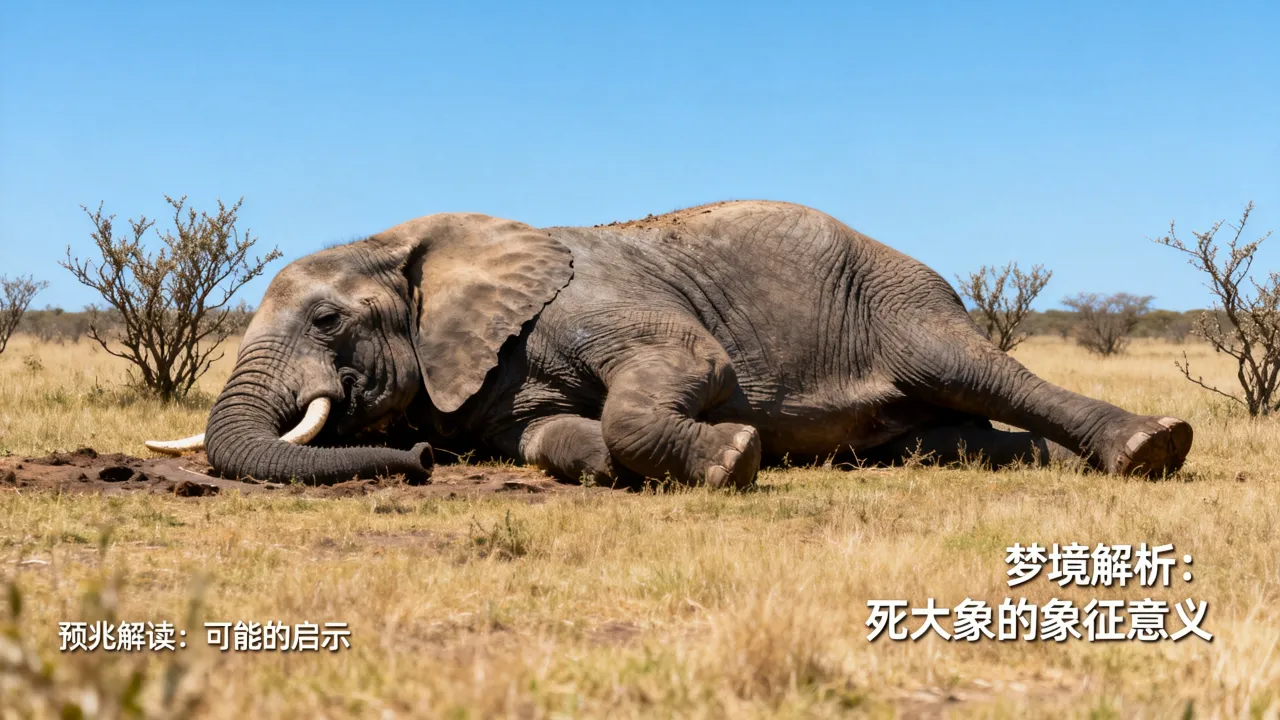 梦到了死大象是怎么回事,梦见死大象有什么预兆 梦到了死大象是怎么回事,梦见死大象有什么预兆