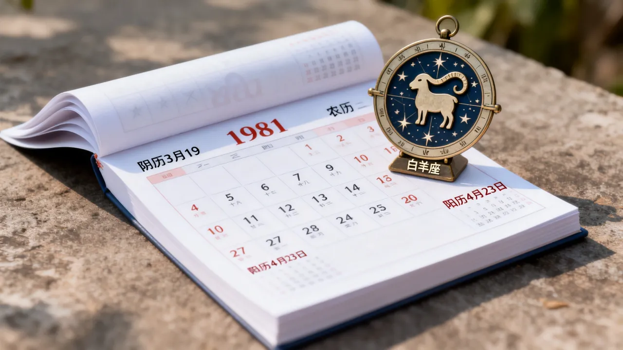 1981年阴历3月19是什么星座,农历3月19是阳历几月几号? 1981年阴历3月19是什么星座,农历3月19是阳历几月几号?