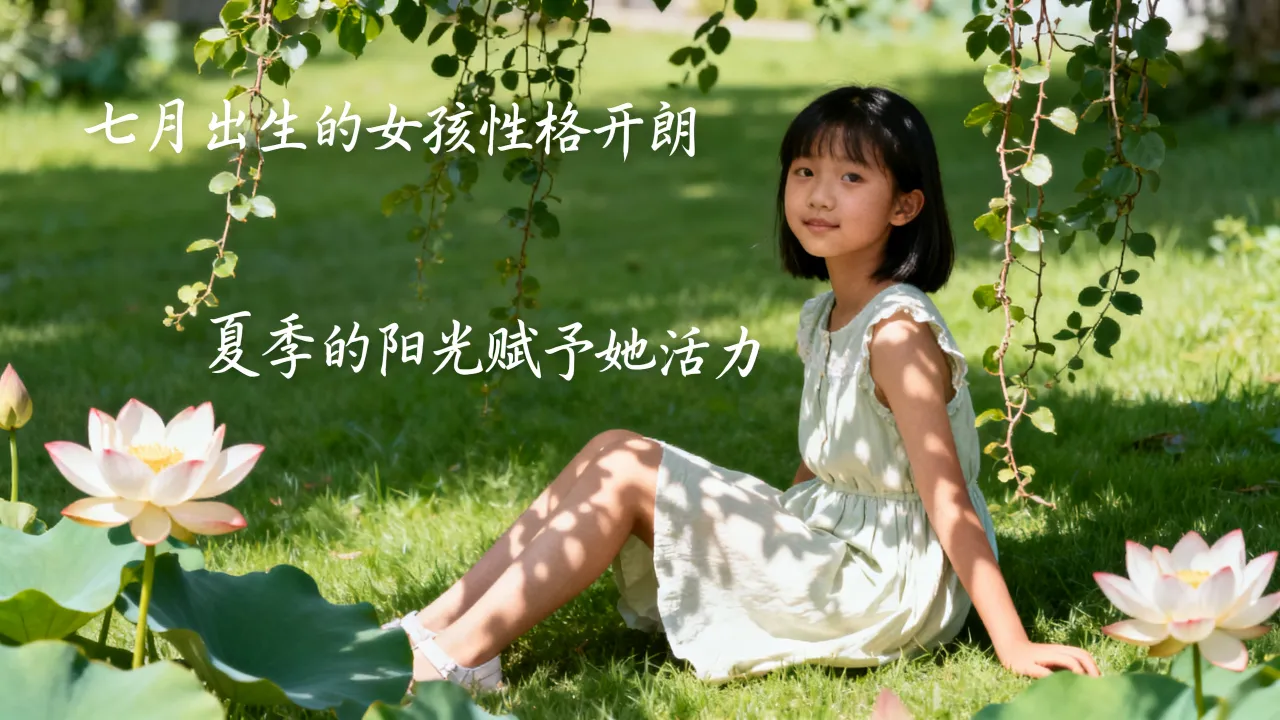 七月出生的女孩命运如何，七月出生的女孩一生命运详解？