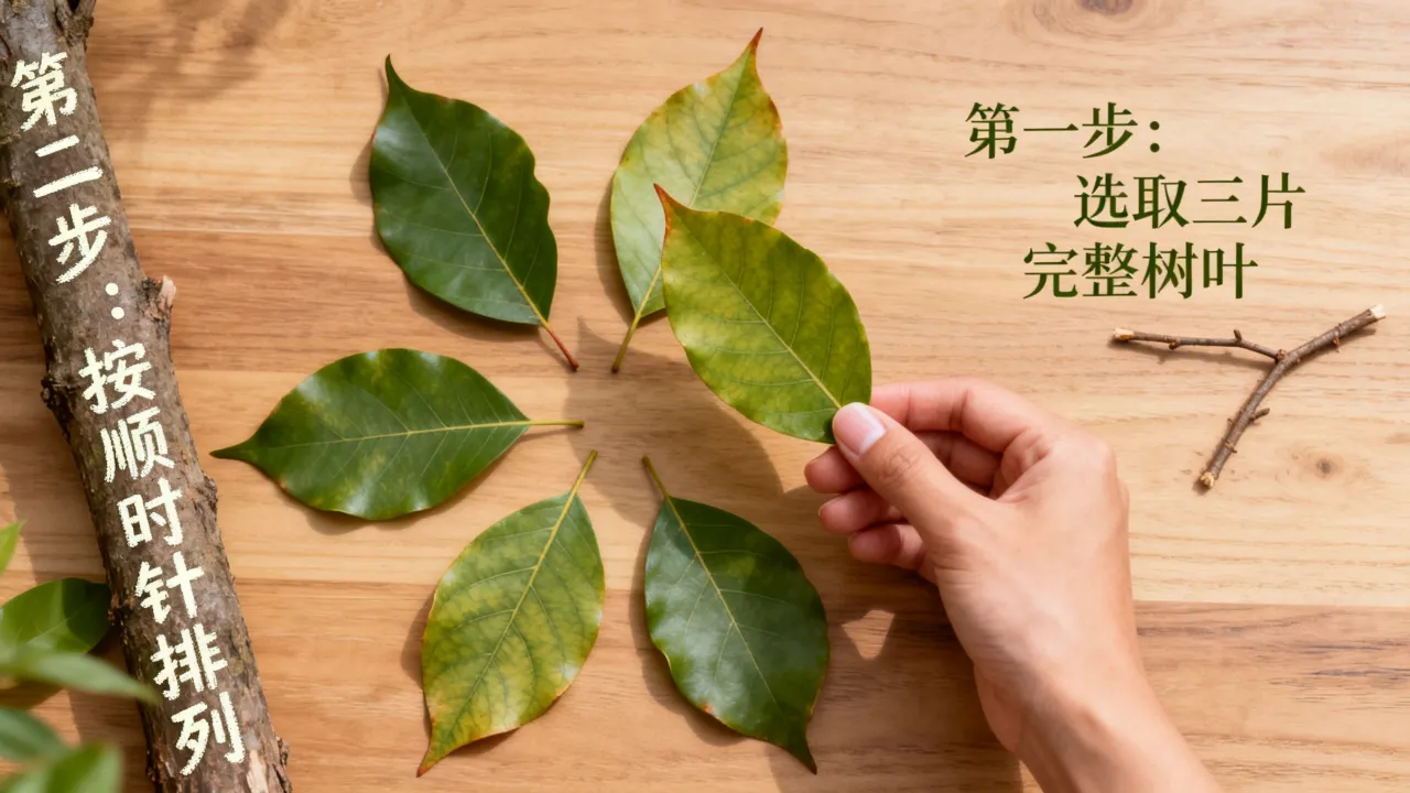 树叶卜卦怎么算吉凶，树叶占卜断吉凶的详细步骤