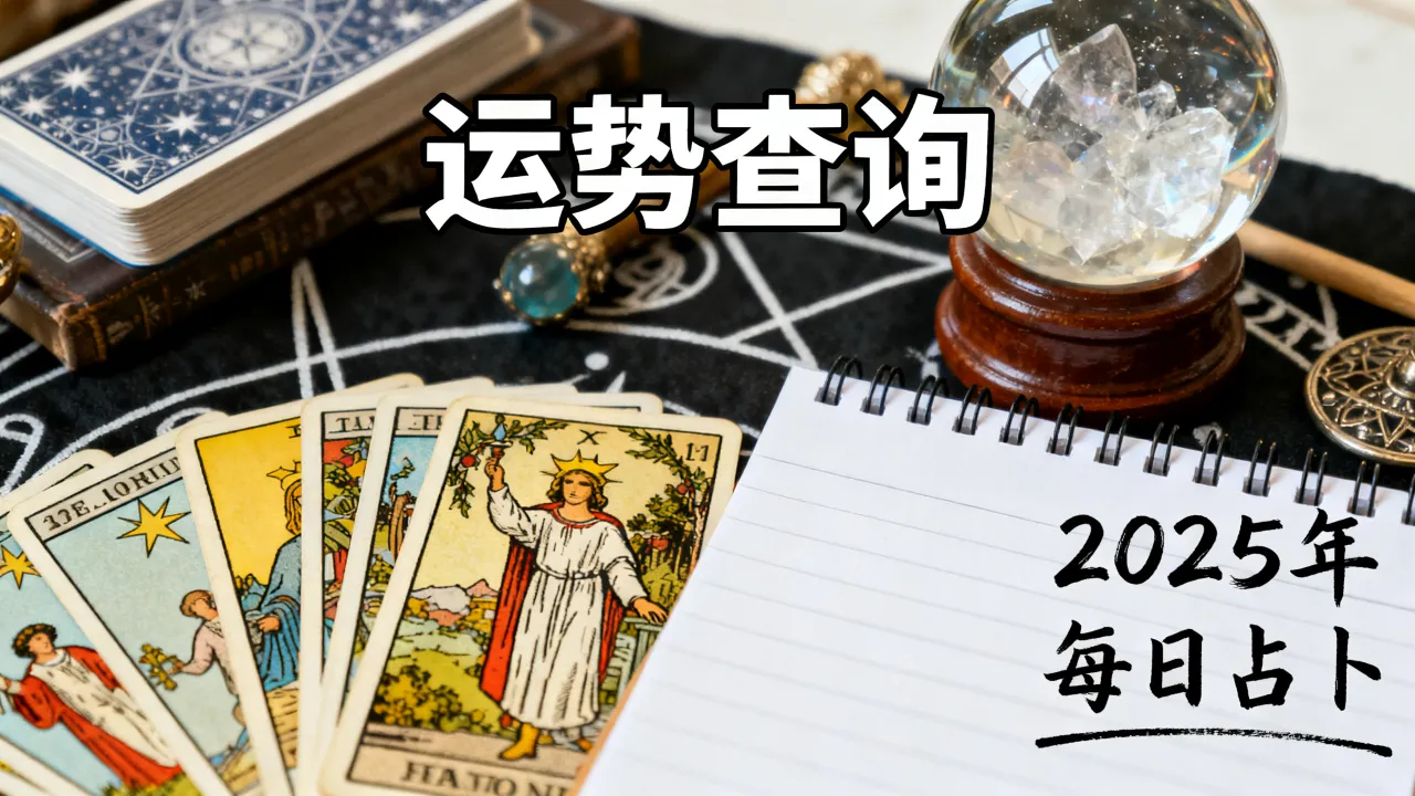 今日运势吉凶怎么查,2025年每日占卜查询方法准不准 今日运势吉凶怎么查,2025年每日占卜查询方法准不准