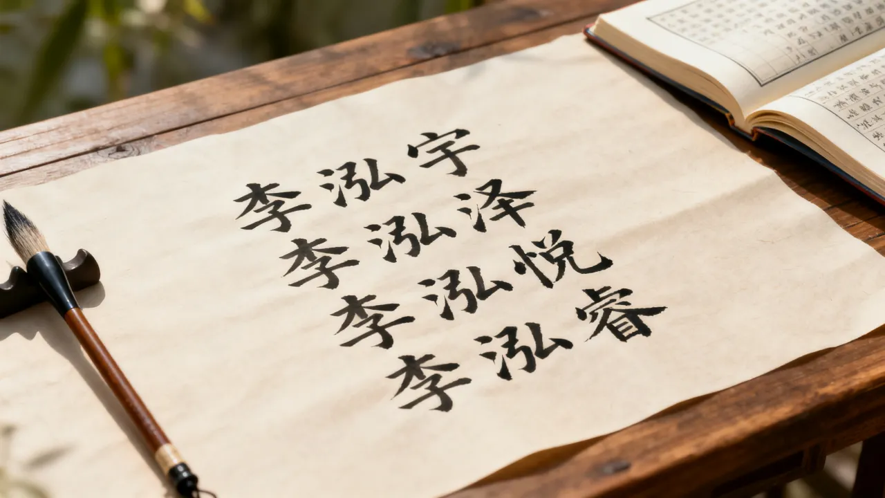 虎宝宝起名李泓什么好听?李泓后面加什么字寓意好 虎宝宝起名李泓什么好听?李泓后面加什么字寓意好