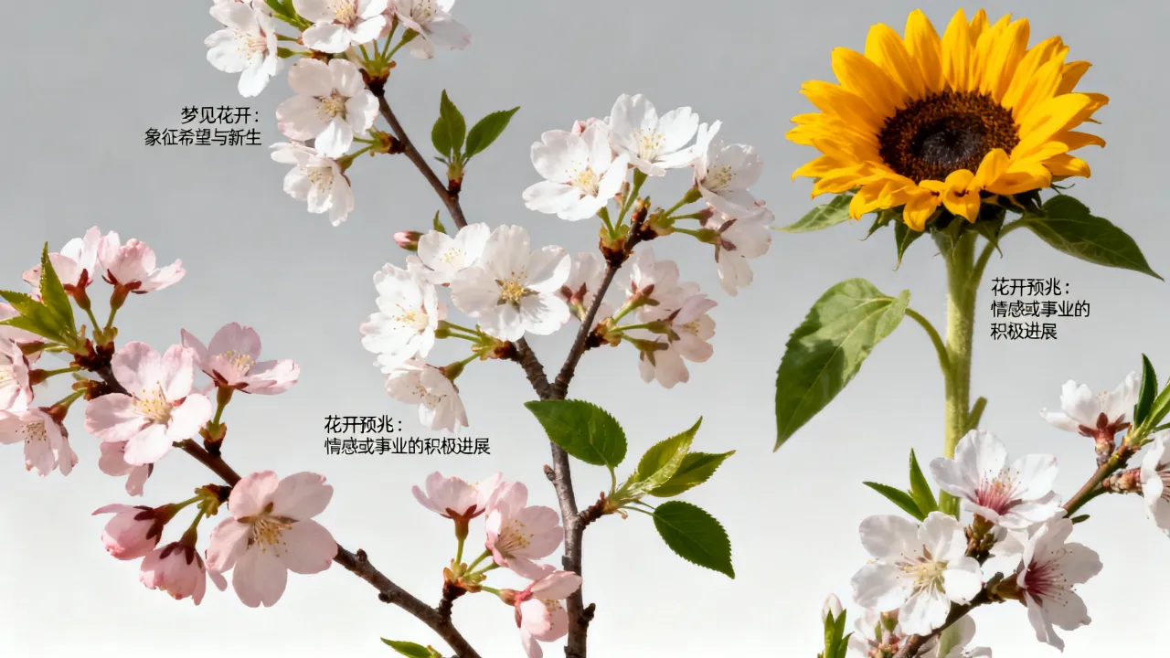 梦见花开是什么意思，梦见花开是什么征兆，梦见花开有什么预兆