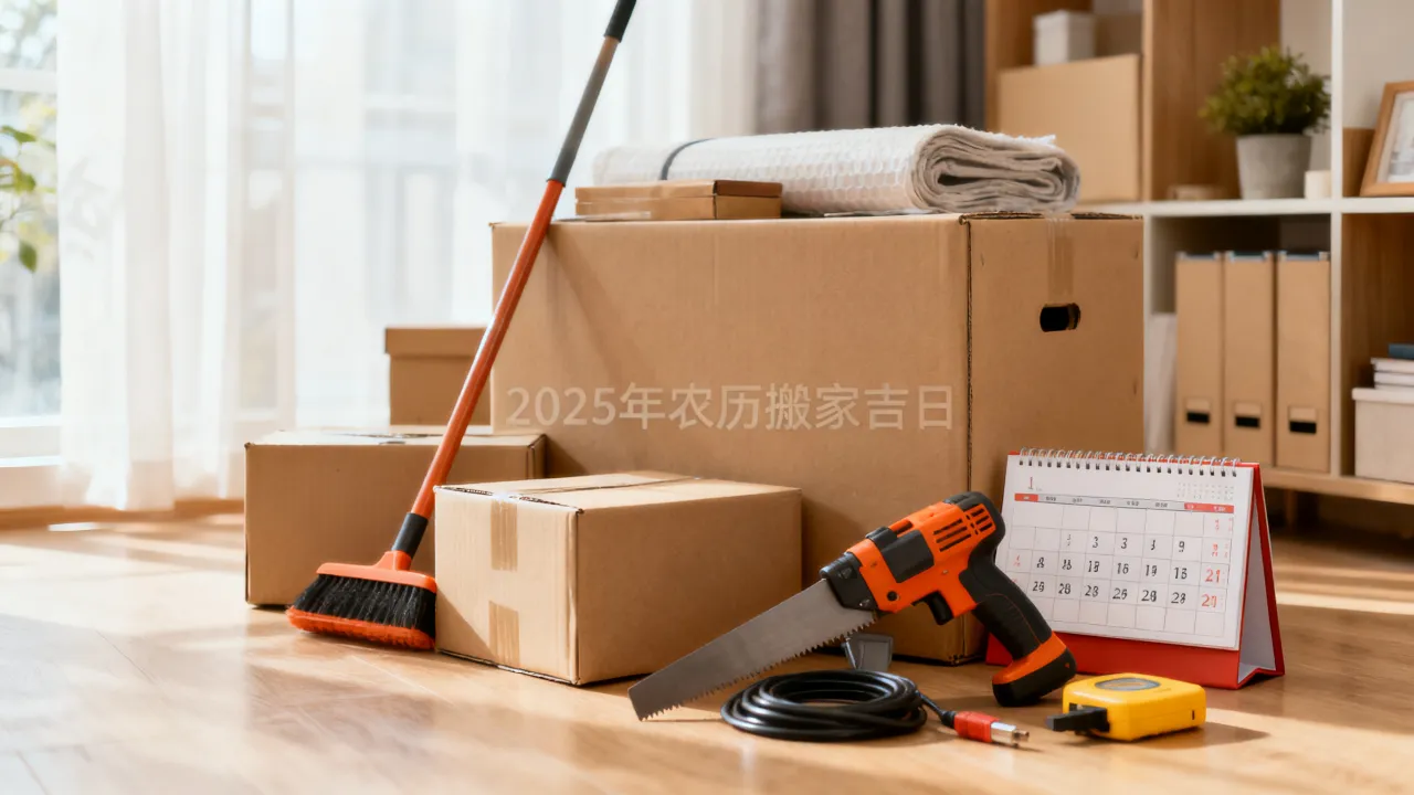 阴历搬家黄道吉日怎么选，2025年农历搬家黄道吉日有哪些？