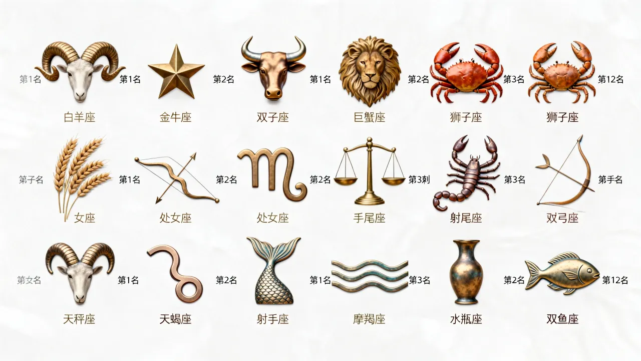 十二星座谁最单纯，哪个星座最单纯排名第一？