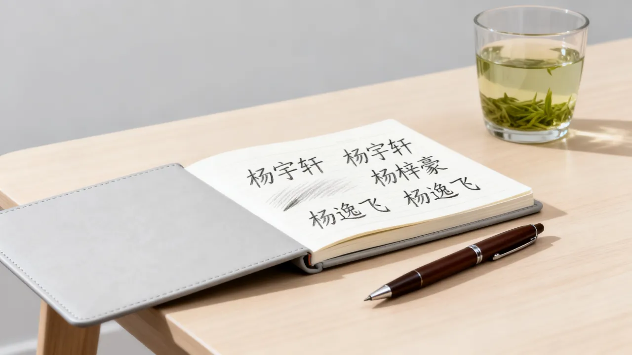 姓杨的男宝宝怎么起名才响亮好听，杨姓男孩取名字大全推荐