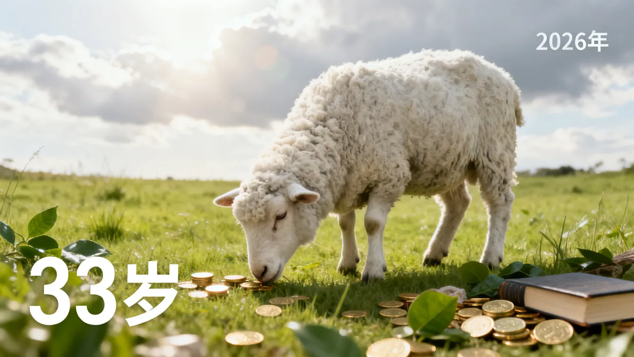 属羊2026年运势如何？33岁属羊全年运势好吗？