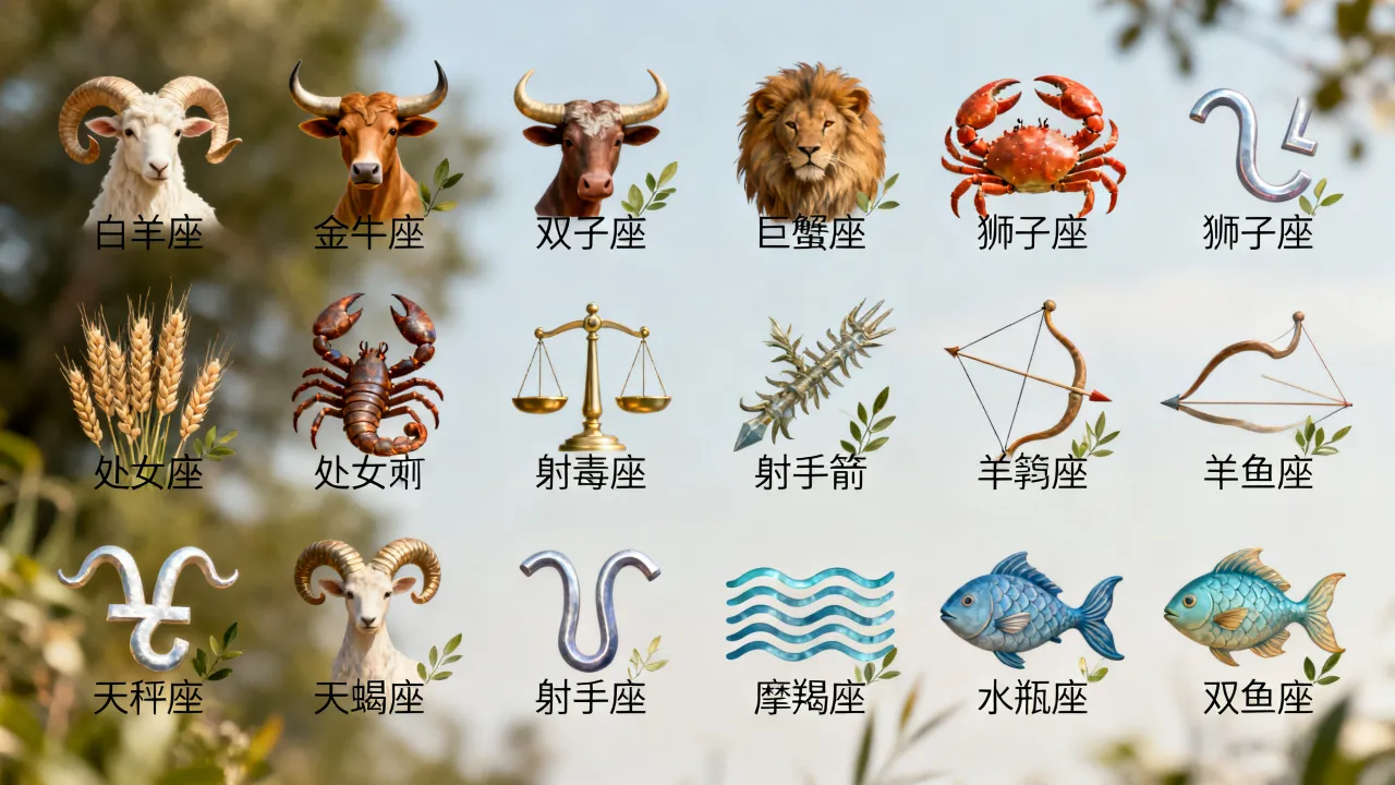 十二星座座名星是什么？十二星座座名星怎么分