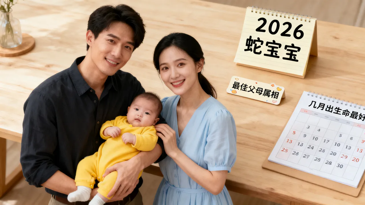 2026蛇宝宝最佳父母属相,几月出生蛇宝宝命最好? 2026蛇宝宝最佳父母属相,几月出生蛇宝宝命最好?