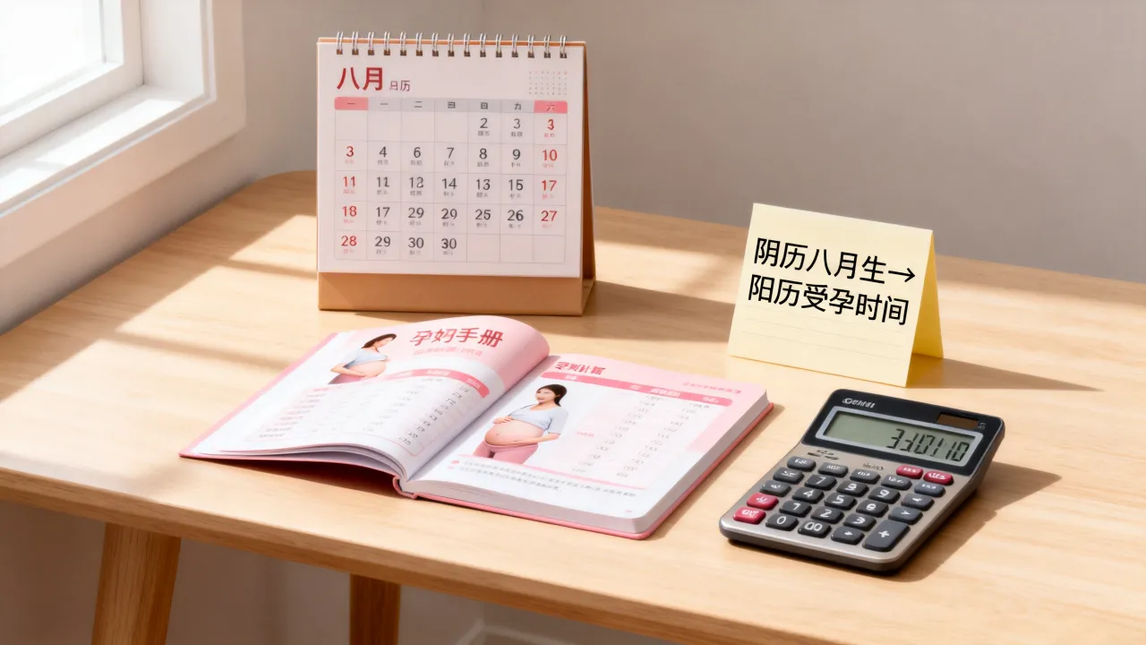 阴历八月生是几月怀孕?受孕时间这样算准 阴历八月生是几月怀孕?受孕时间这样算准