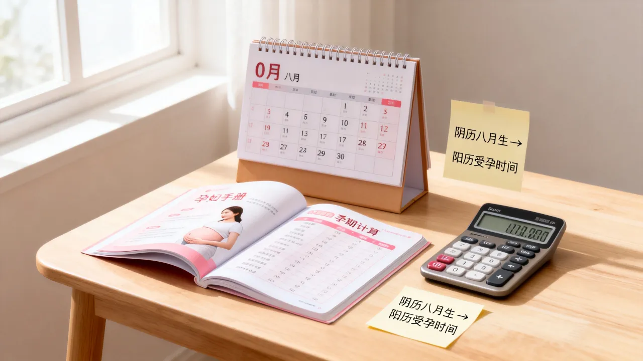 阴历八月生是几月怀孕?受孕时间这样算准 阴历八月生是几月怀孕?受孕时间这样算准