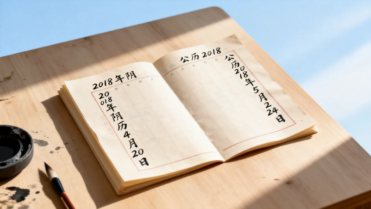 2018年阴历4月20日是什么日子，农历四月二十对应的公历日期是几号？