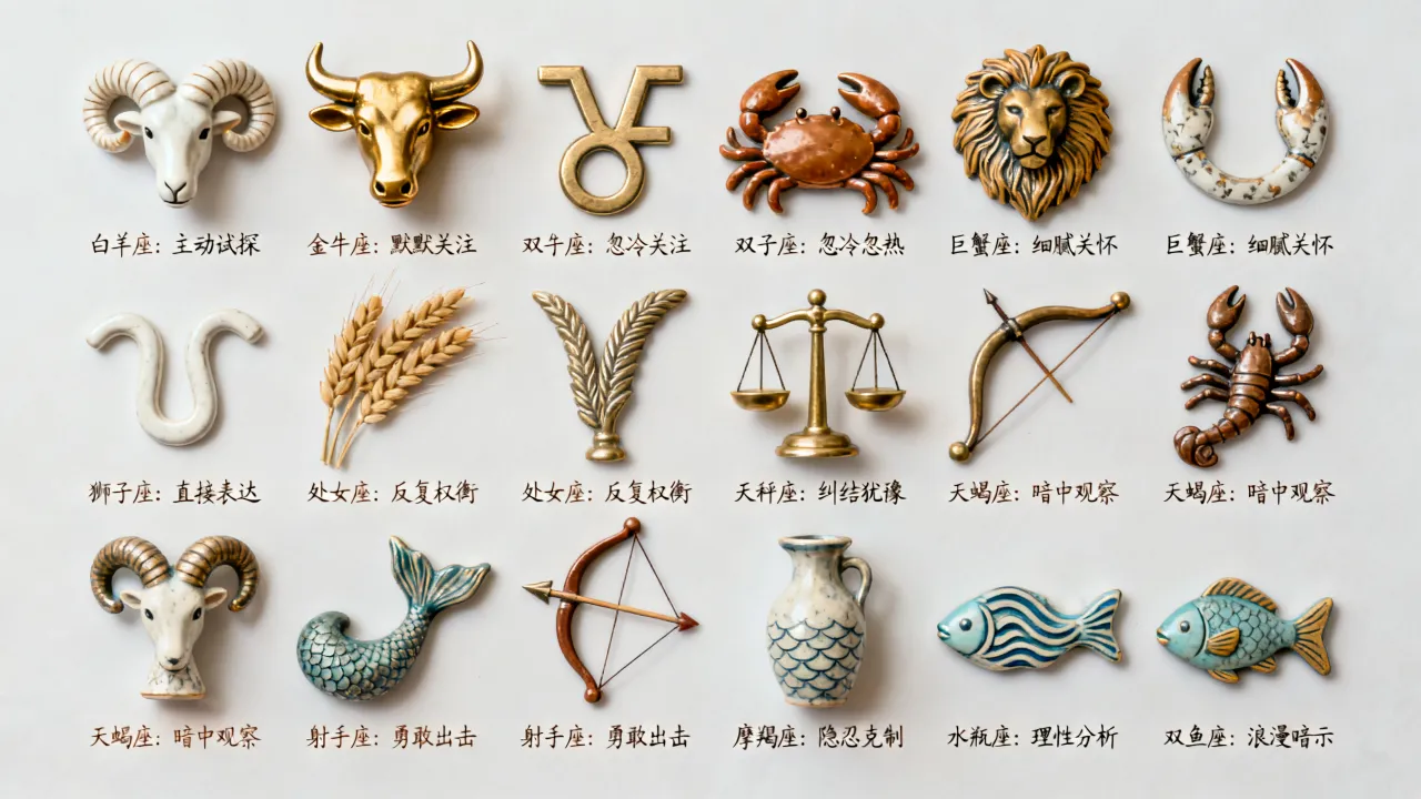 十二星座谁对暗恋主动,暗恋时会主动表白吗? 十二星座谁对暗恋主动,暗恋时会主动表白吗?