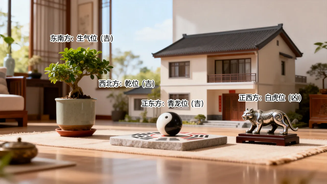 屋子里面怎么看吉凶图?室内房屋风水吉凶方位图解怎么看? 屋子里面怎么看吉凶图?室内房屋风水吉凶方位图解怎么看?