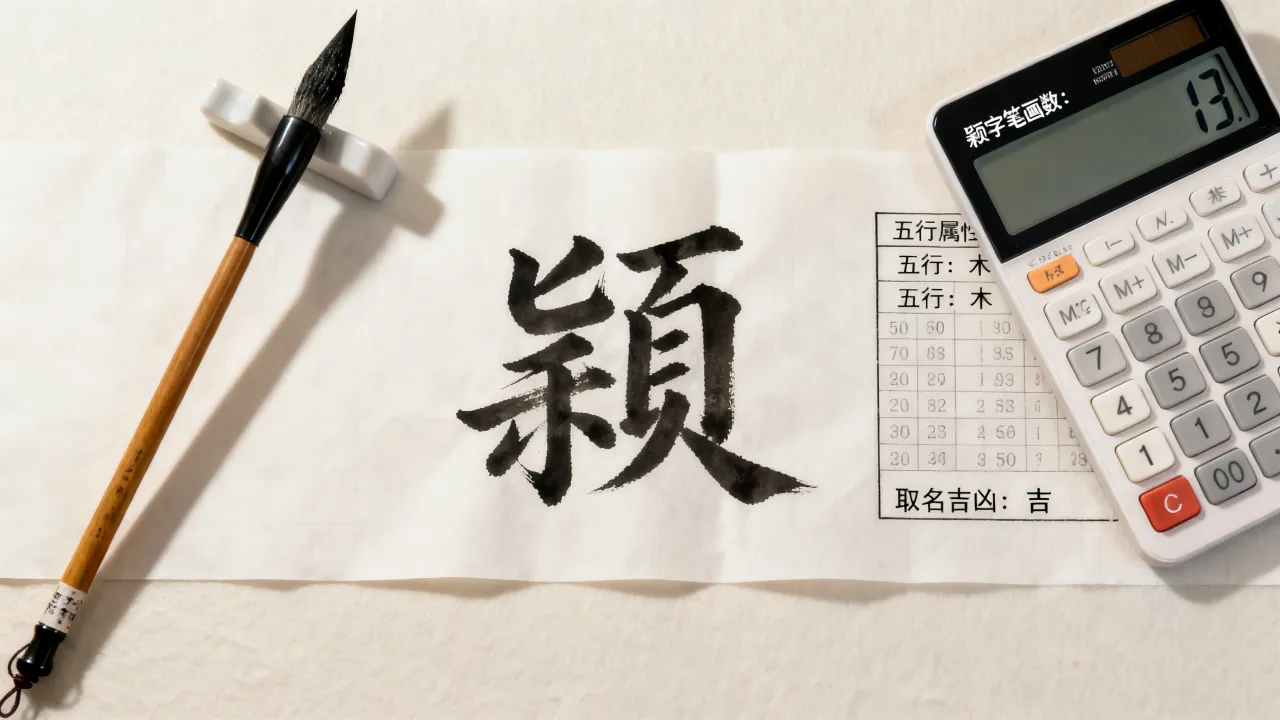 颖字笔画吉凶怎么打，颖字笔画数五行属性及取名吉凶如何查询