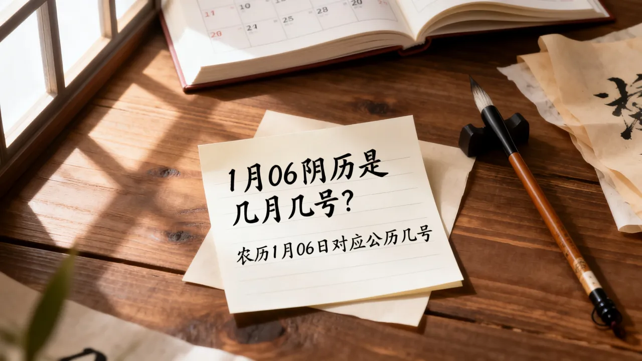 1月06阴历是几月几号?,农历1月06日对应公历几号 1月06阴历是几月几号?,农历1月06日对应公历几号