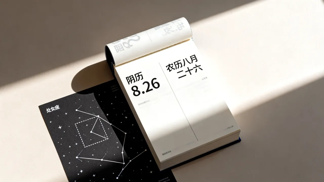 阴历8.26是什么星座，农历八月二十六生日对应哪个星座？