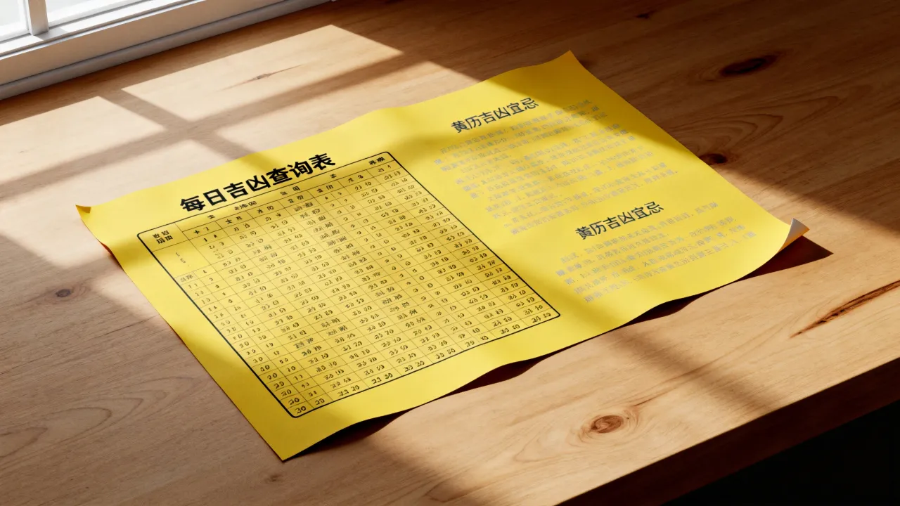 每日吉凶查询表怎么看?怎么解读黄历吉凶宜忌? 每日吉凶查询表怎么看?怎么解读黄历吉凶宜忌?