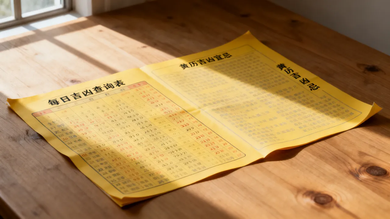 每日吉凶查询表怎么看?怎么解读黄历吉凶宜忌? 每日吉凶查询表怎么看?怎么解读黄历吉凶宜忌?