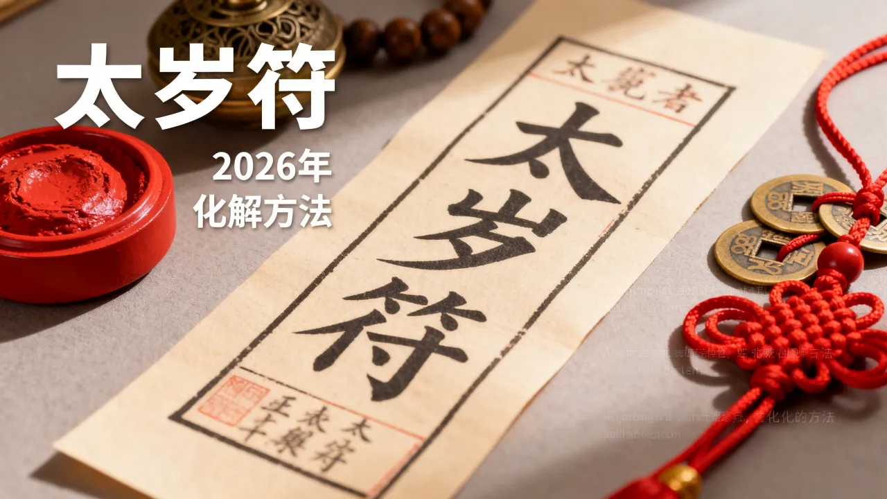 属鼠的2026年太岁符怎么请，2020年鼠人怎样化解太岁
