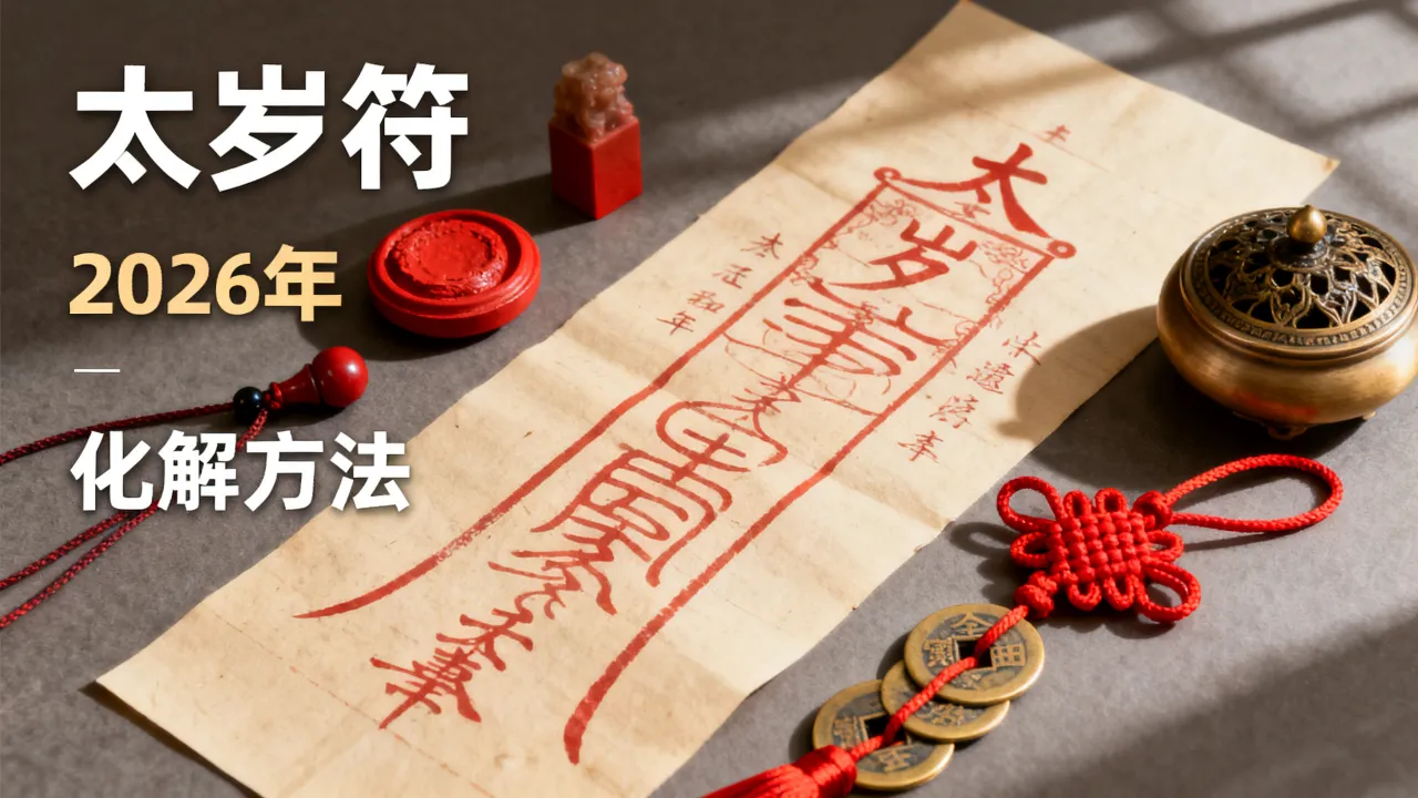 属鼠的2026年太岁符怎么请，2020年鼠人怎样化解太岁