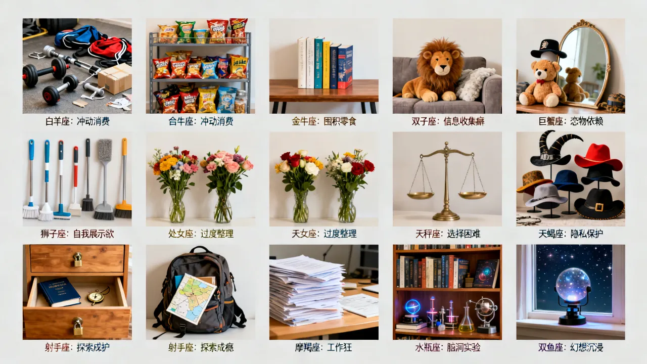 十二星座有什么怪癖,这些怪癖为何如此奇葩? 十二星座有什么怪癖,这些怪癖为何如此奇葩?