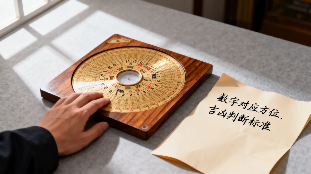 数字吉凶罗盘怎么看？罗盘数字吉凶查询方法详解，如何判断吉凶