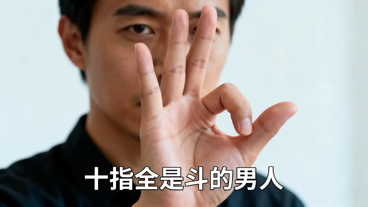 十指全是斗的男人命运如何，十指全是斗的男人命好不好