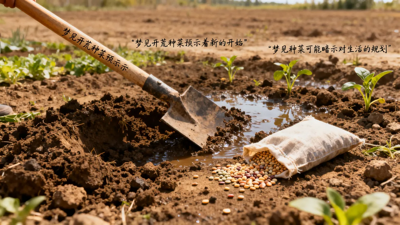 梦见开荒种菜是什么意思?,梦见开荒种菜有什么预兆 梦见开荒种菜是什么意思?,梦见开荒种菜有什么预兆